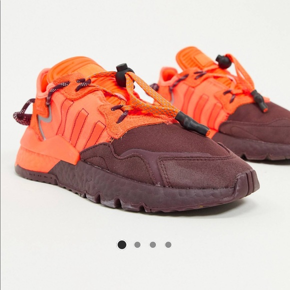 Adidas x Ivy Park Nite Joggers in Orange - Picture 2 of 8